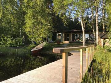 Фото номера Дом для отпуска Дома для отпуска Private Lakeside Holiday Property in Nature г. Канкаанпяа 12